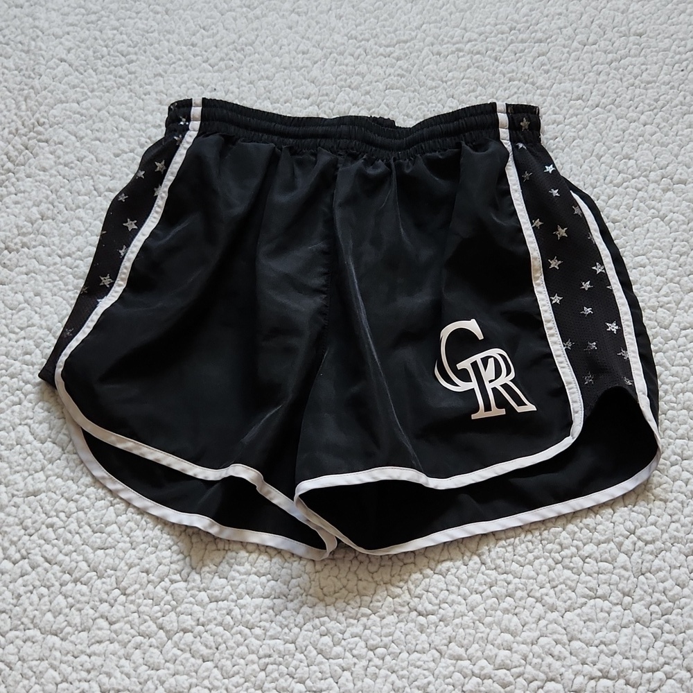 Victoria's Secret Pink Colorado Rockies MLB baseball Activewear shorts Gorpcore